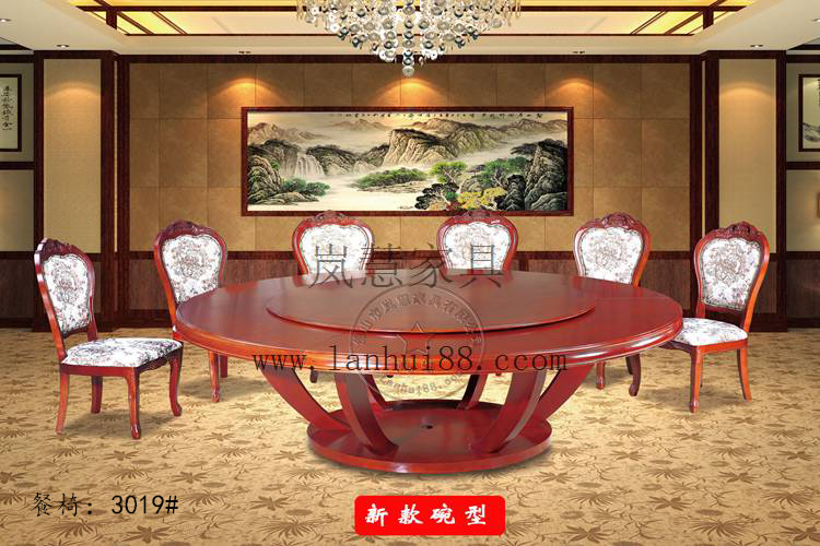 自動餐桌_碗型桌新款