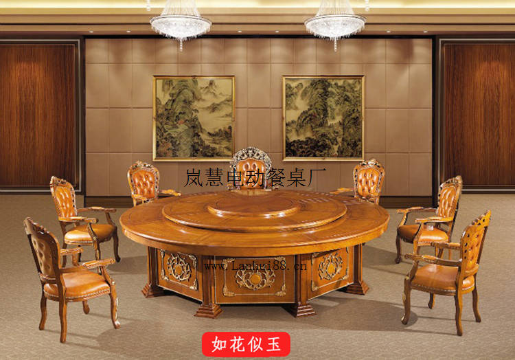 電動旋轉餐桌銷售來圖訂做價格