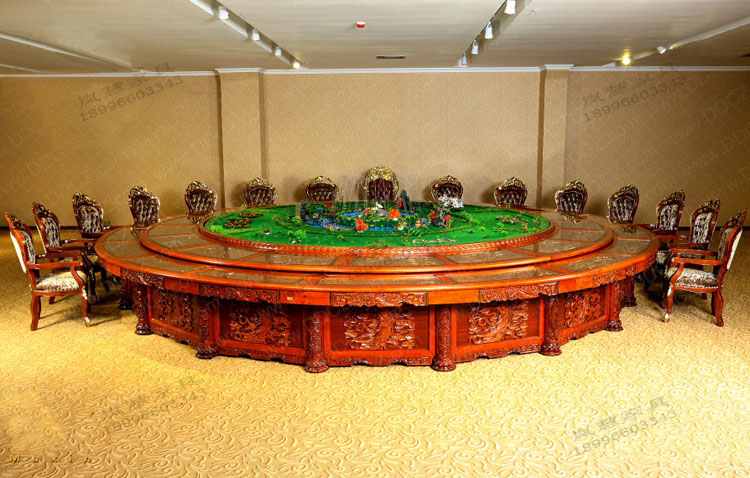 非花-電動餐桌