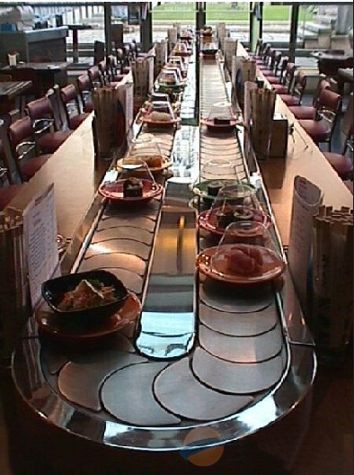 傳送帶電動餐桌