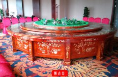 佛山自動宴會桌廠定做電動餐桌是什么材料？