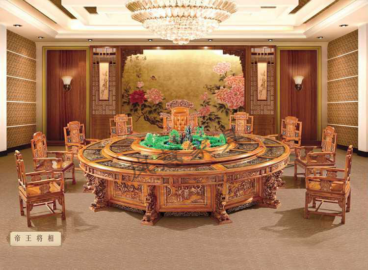 【帝王將相】自動餐桌
